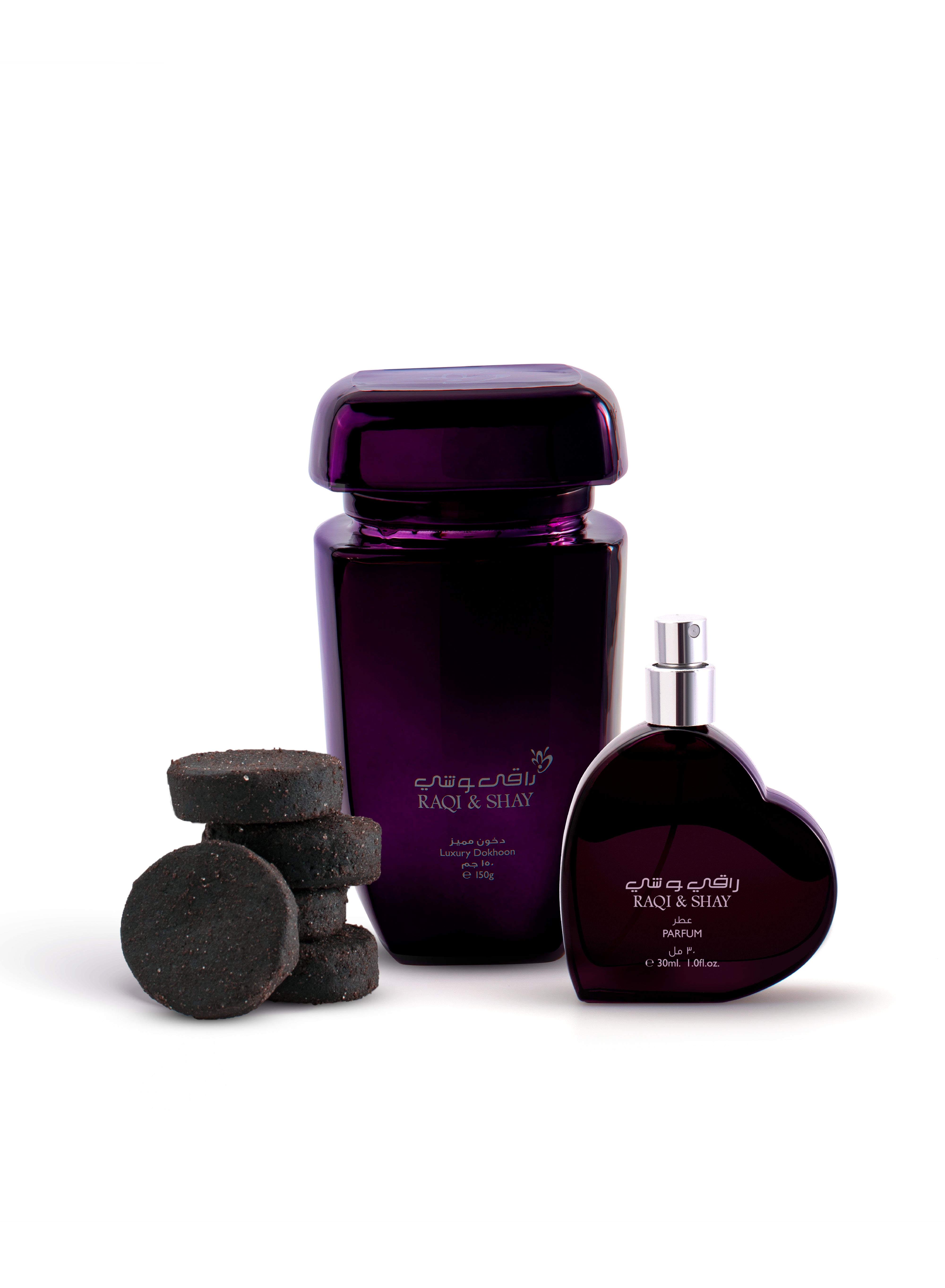 دخون راقي وشاي (150 جرام + 30 مل)