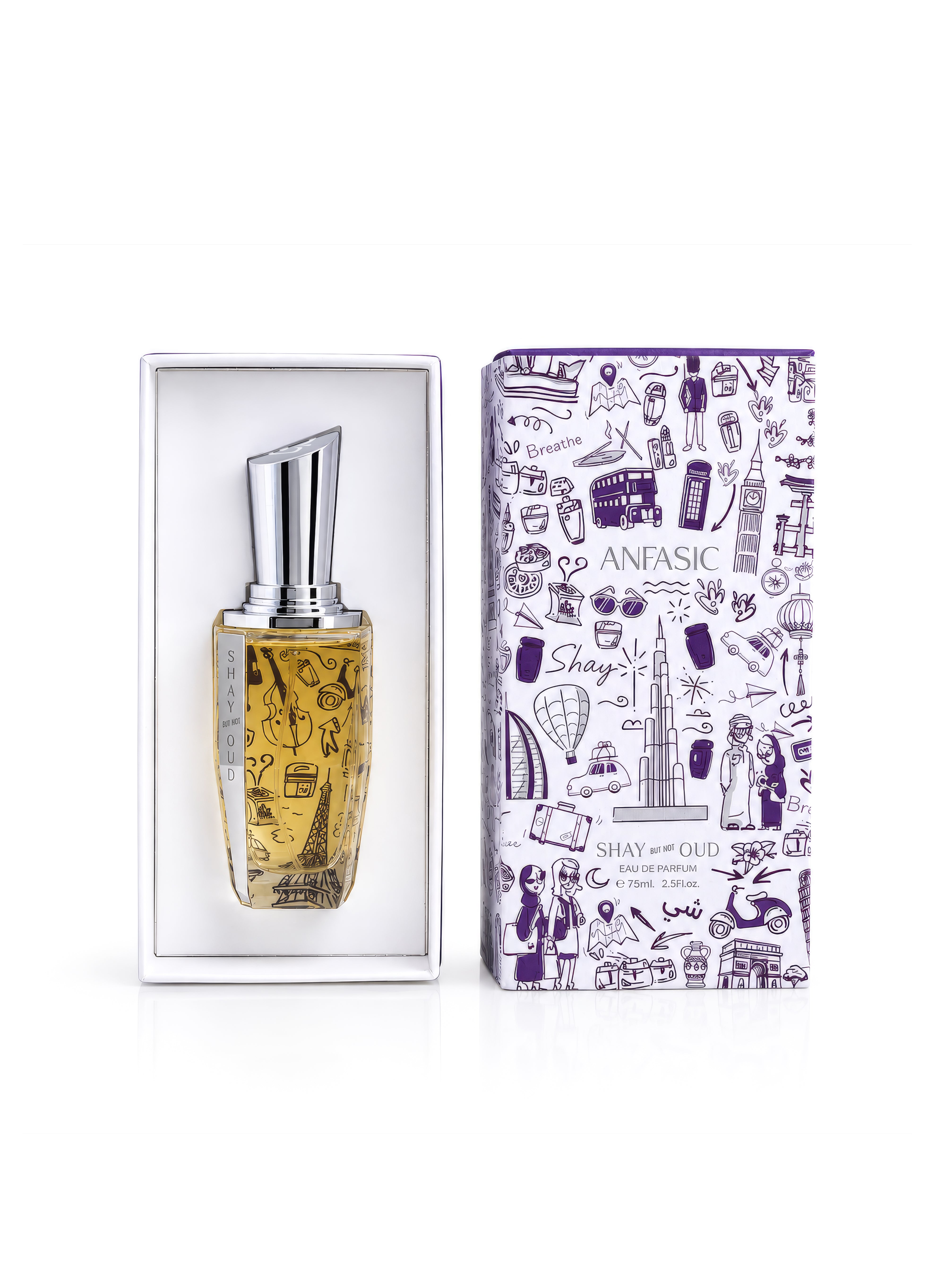 عطر شاي ولكن ليس عود